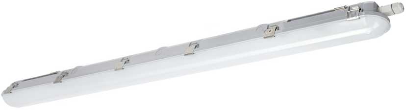 Lubinis šviestuvas 36W LED šviestuvas LED NEXFORCE N2, pilkas, 120cm, 4000K, IP66