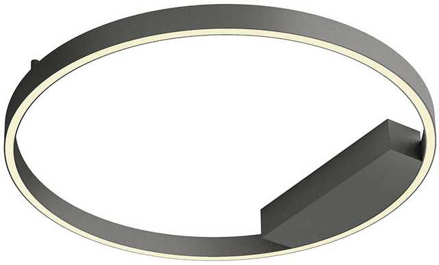 Lubinis šviestuvas 37W LED paviršinis šviestuvas FEBE, juodas, 4000K, dimeriuojamas, 01-2844