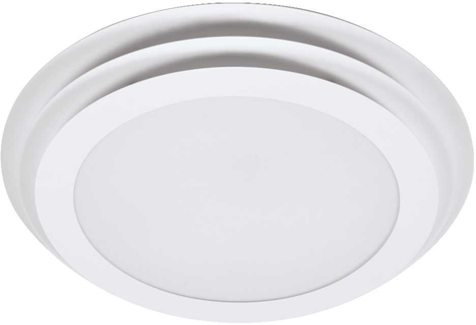 Lubinis šviestuvas 38W LED paviršinis šviestuvas ORBIS SPIRAL, baltas, 3000K