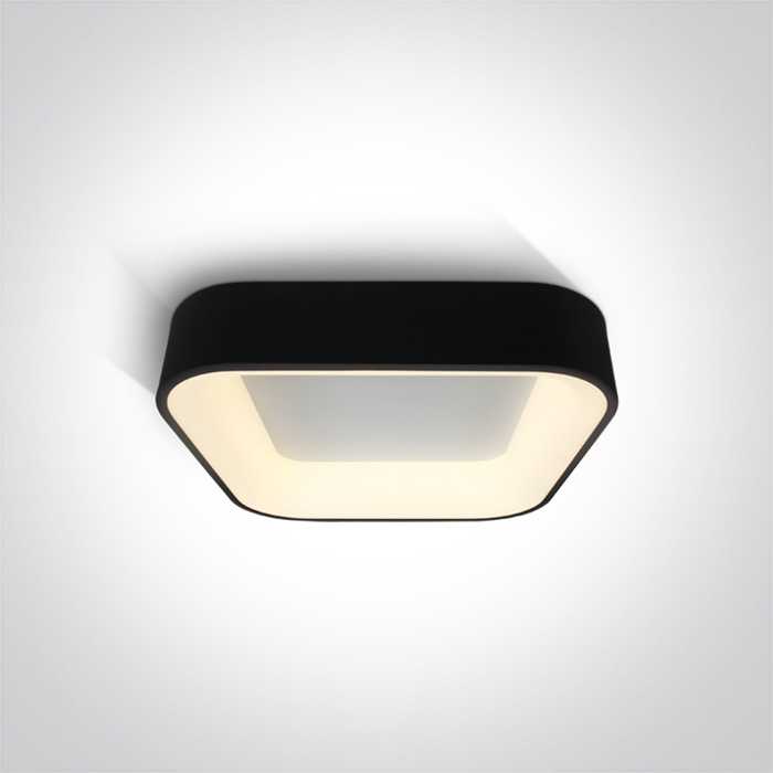 Lubinis šviestuvas 38W LED vidaus plafonas, juodas, 2700/3000/4000K, dimeriuojamas, 62132NA/B/V