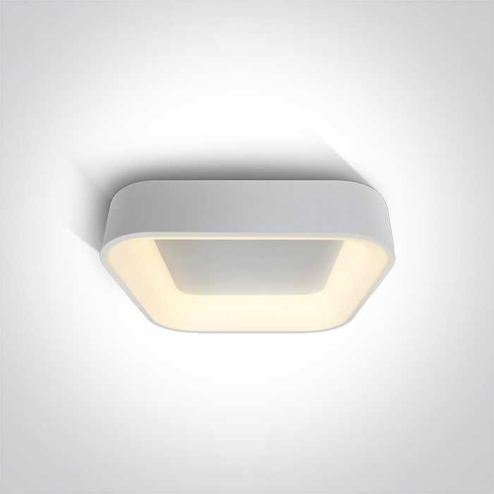 Lubinis šviestuvas 38W LED vidaus plafonas, baltas, 2700/3000/4000K, dimeriuojamas, 62132NA/W/V