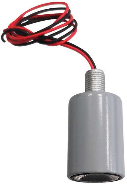 3W LED įmontuojamas šviestuvas DUCT, juodas, 3000K, 39003500