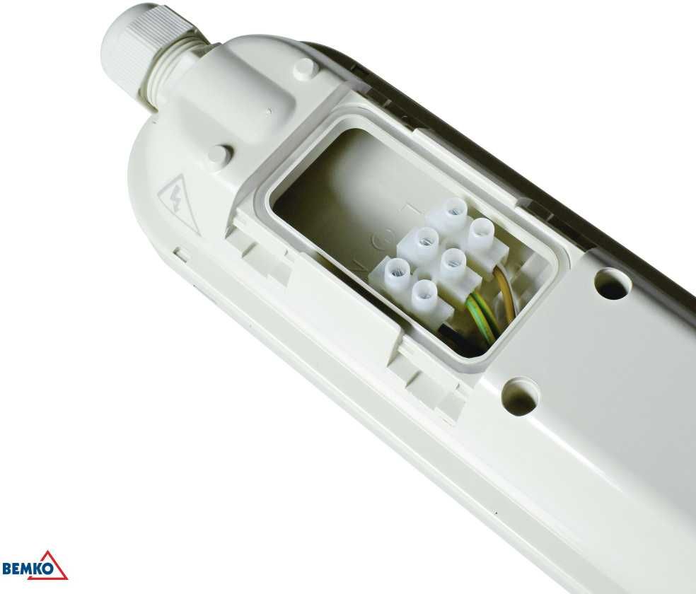 40W LED linijinis šviestuvas BALWIR, pilkas, 6000K, IP65