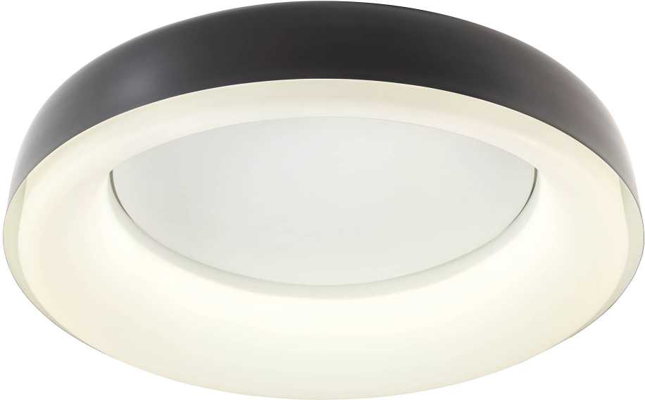 40W LED paviršinis/pakabinamas šviestuvas DIP, blizgios juodos sp., 2700/3000/4000/5000/6500K, 01-3724