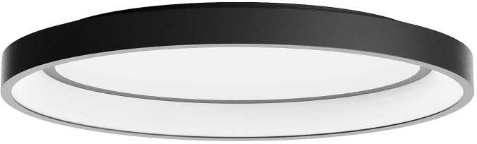 Lubinis šviestuvas 40W LED paviršinis šviestuvas NOBU, juodas, 3000/4000K, dimeriuojamas, 01-3805