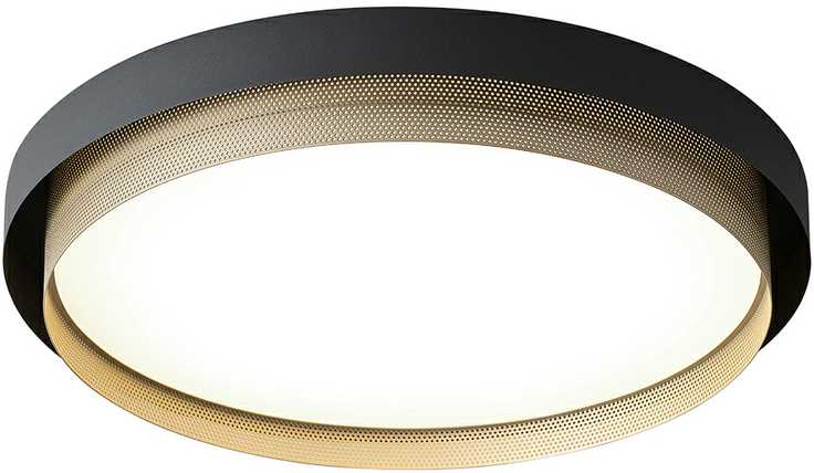 Lubinis šviestuvas 40W LED paviršinis šviestuvas ADRIANA, juodas/šampano sp., 3000K, 4292600