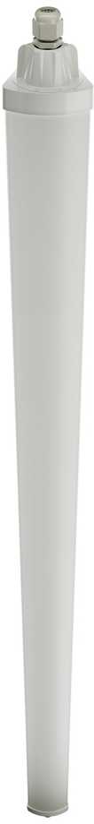 42W LED linijinis šviestuvas DAMP PROOF FLEX 1500, pilkas, 3000K, IP66, DALI2