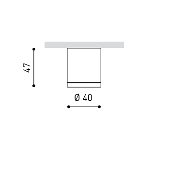 4,5 / 6,5W paviršinis šviestuvas ARKOSLIGHT TOP MINI, baltas, 2700K