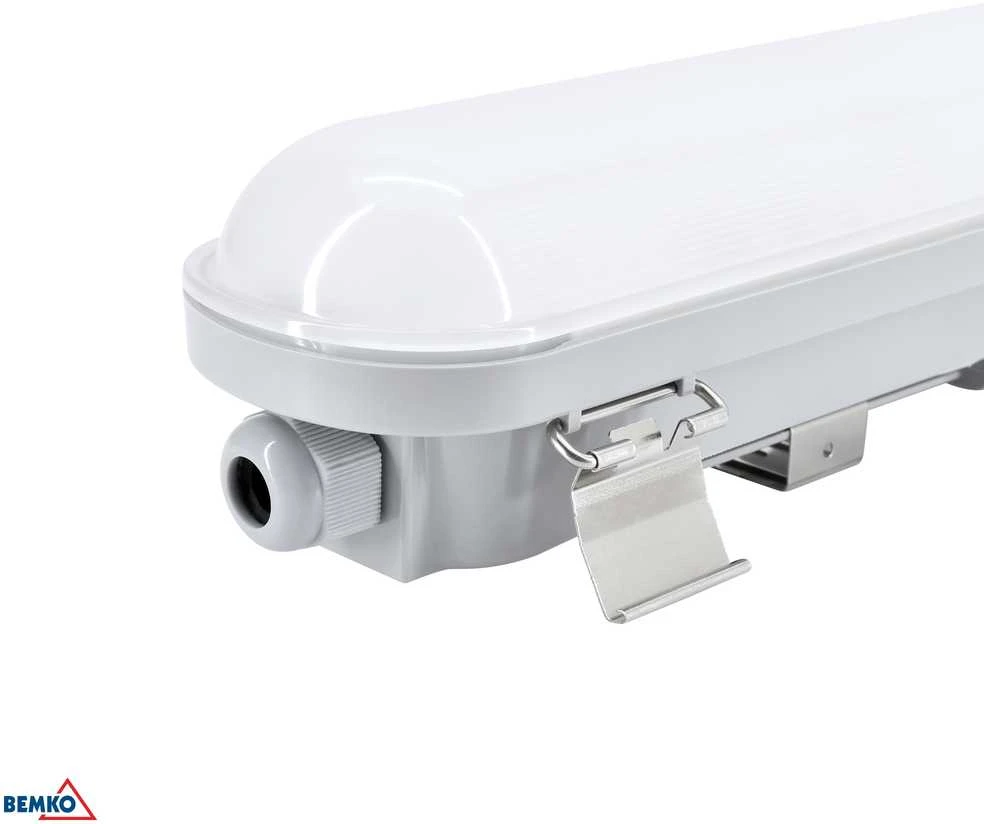 Lubinis šviestuvas Bemko 38-46W LED linijinis šviestuvas ALWIR, pilkas, 4000K, IP66