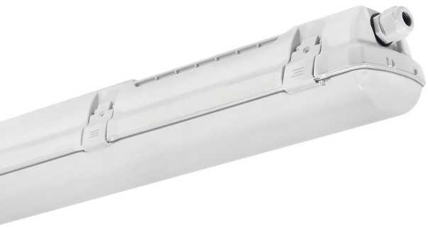 47,3W LED šviestuvas PRIMA, 120cm, pilkas, 4000K, IP66, DALI
