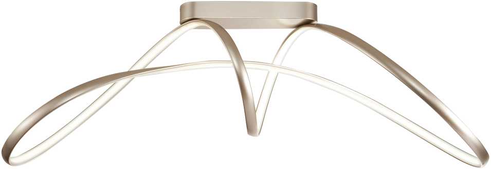 Lubinis šviestuvas 50W LED paviršinis šviestuvas CAPRICE, sidabro sp., 3000K, 4275400