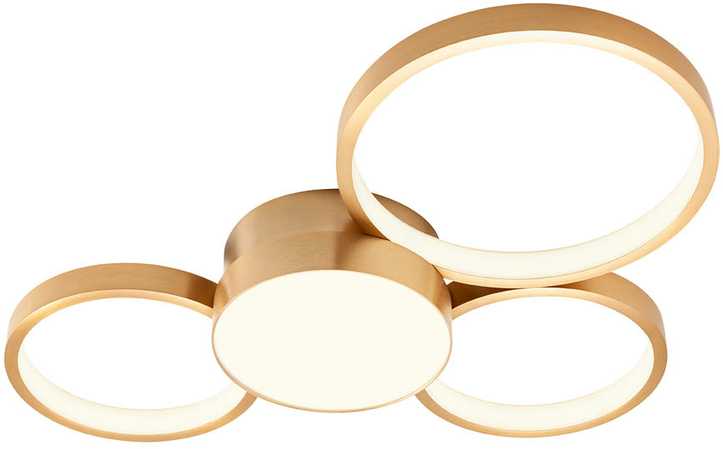 Lubinis šviestuvas 50W LED paviršinis šviestuvas CRONOS, bronzos sp., 3000K, dimeriuojamas, 01-2537
