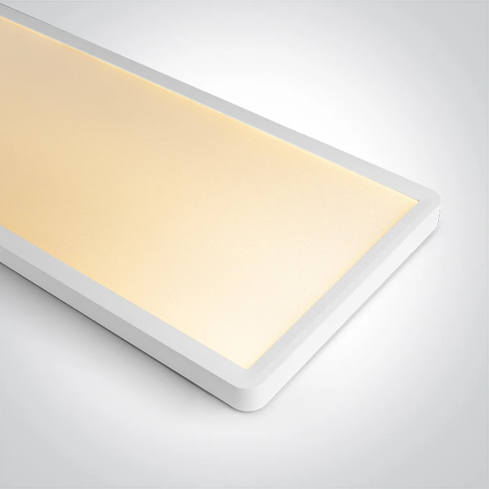 Lubinis šviestuvas 50W LED paviršinis šviestuvas, baltos sp., 2800/3300/4000K, 1200x300mm, UGR19, 62020MU/W/V