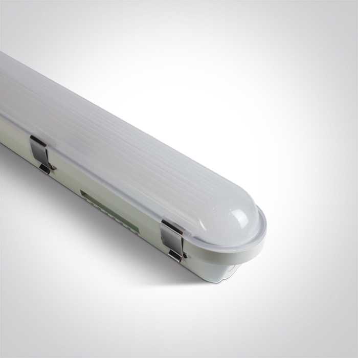 50W LED T8 šviestuvas, pilkas, 3000/4000/6500K, 120cm, 38140M/V