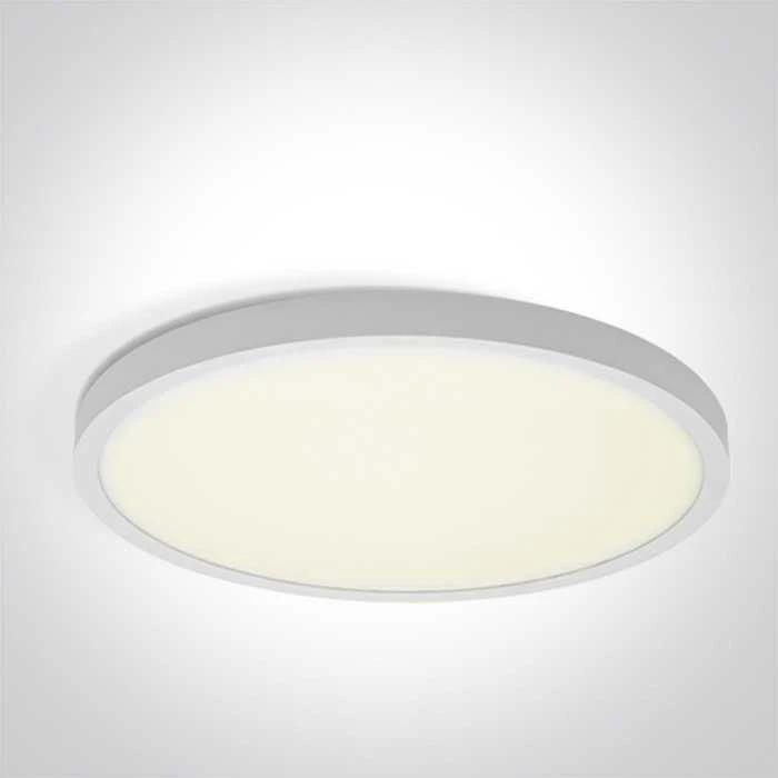 Lubinis šviestuvas 50W LED vidaus plafonas, apvalus, baltas, 2800/3200/4000K, 62006D/W/V
