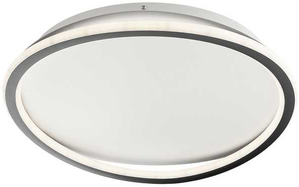Lubinis šviestuvas 51W LED plafonas JOLIE, juodos/baltos sp., 3000/4000/6000K, dimeriuojamas