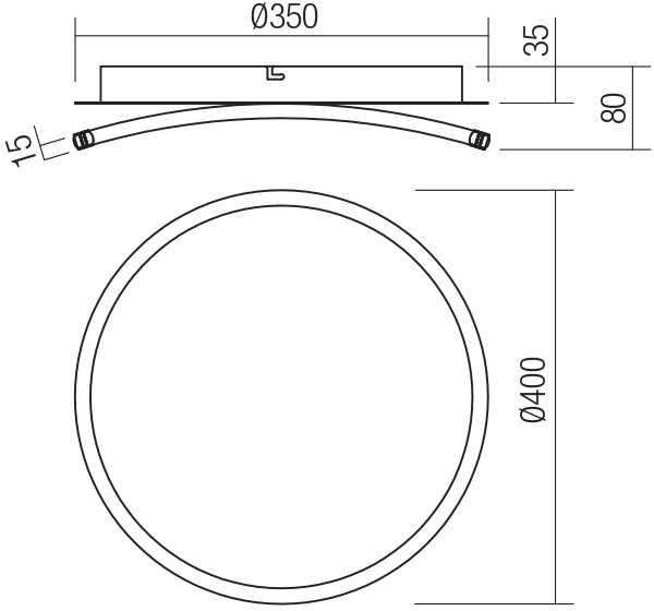Lubinis šviestuvas 51W LED plafonas JOLIE, juodos/baltos sp., 3000/4000/6000K, dimeriuojamas