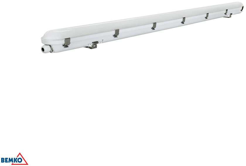 52W LED linijinis šviestuvas ALWIR 2, geltonai pilkos sp., 4000K, IP65