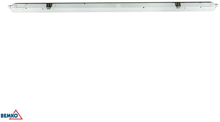 55W LED linijinis šviestuvas BALWIR, pilkas, 6000K, IP65