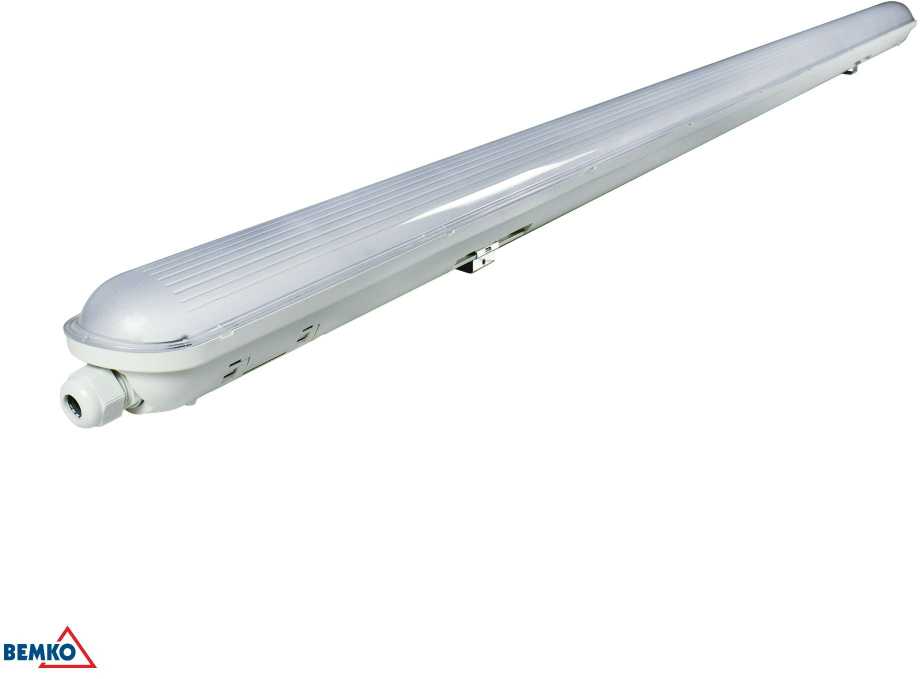 55W LED linijinis šviestuvas BALWIR, pilkas, 6000K, IP65