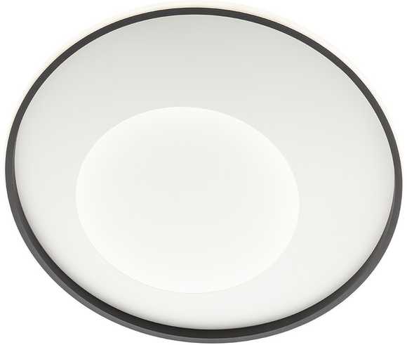 Lubinis šviestuvas 57W LED paviršinis šviestuvas SINTESI, juodos/baltos sp., 3000/6000K, dimeriuojamas