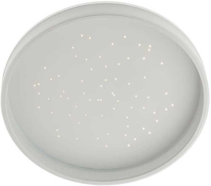 Lubinis šviestuvas 57W LED plafonas SAIR, matinės baltos sp., 2700/6000K, dimeriuojamas