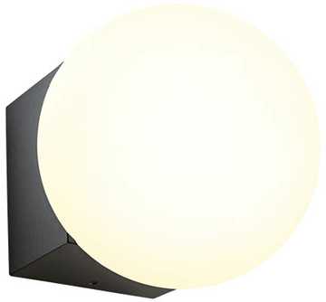 Lubinis šviestuvas 5W LED paviršinis šviestuvas BILIA, juodos/baltos sp., 3000K, IP44, 01-2603