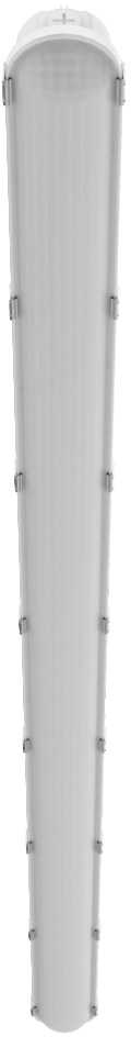 Ledvance 60/50/40/30W LED linijinis šviestuvas DAMP PROOF COMBO 1800, pilkas, 4000/6500K, IP66