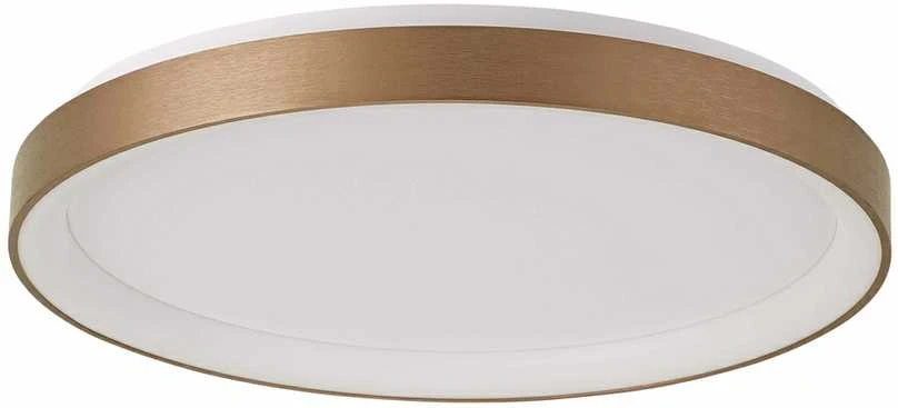 Lubinis šviestuvas Italux 60W LED paviršinis šviestuvas VICO, aukso sp., 3000/4000K, dimeriuojamas
