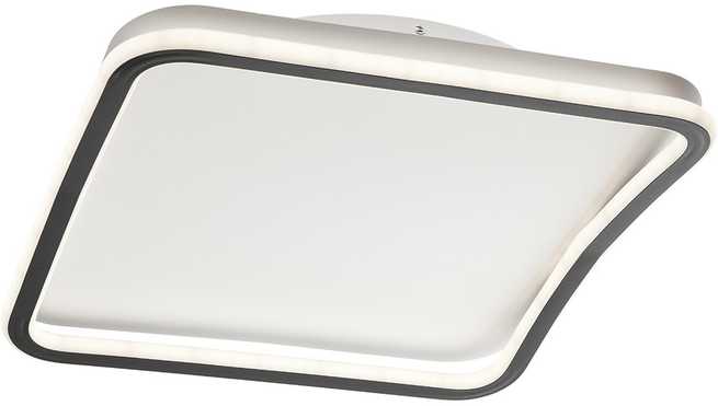 Lubinis šviestuvas 62W LED plafonas JOLIE, juodos/baltos sp., 3000/4000/6000K, dimeriuojamas