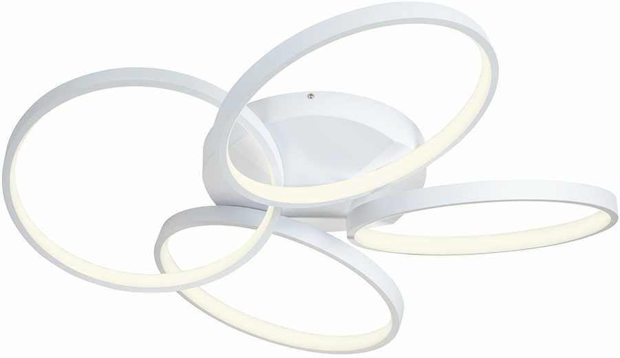 Lubinis šviestuvas 64W LED paviršinis šviestuvas ESPIRAL, baltas, 3000K, dimeriuojamas, 01-2681