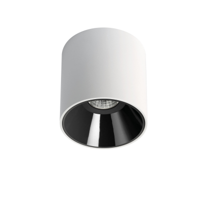 4,5/6,5/12,4W LED paviršinis šviestuvas SHOT LIGHT M, baltos/juodos sp., 3000K