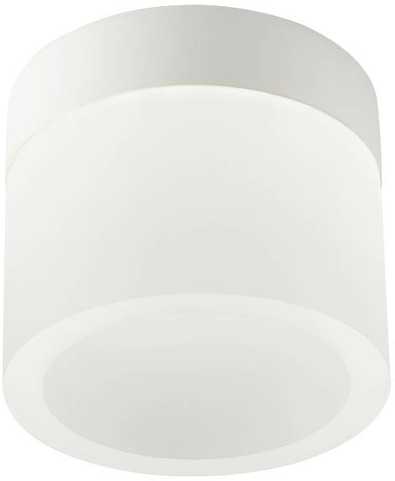Lubinis šviestuvas 6W LED paviršinis šviestuvas NAIDA, baltas, 3000/4000K, IP44, 01-3357