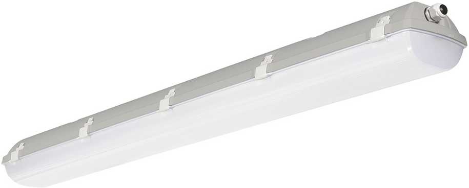 Lubinis šviestuvas 71,1W LED šviestuvas FROST, 150cm, tamsiai pilkas, 4000K, IP66