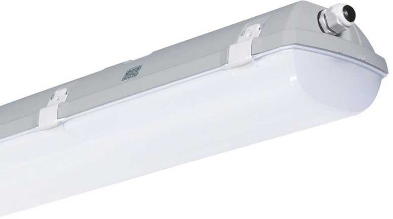 Lubinis šviestuvas 71,1W LED šviestuvas FROST, 150cm, tamsiai pilkas, 4000K, IP66