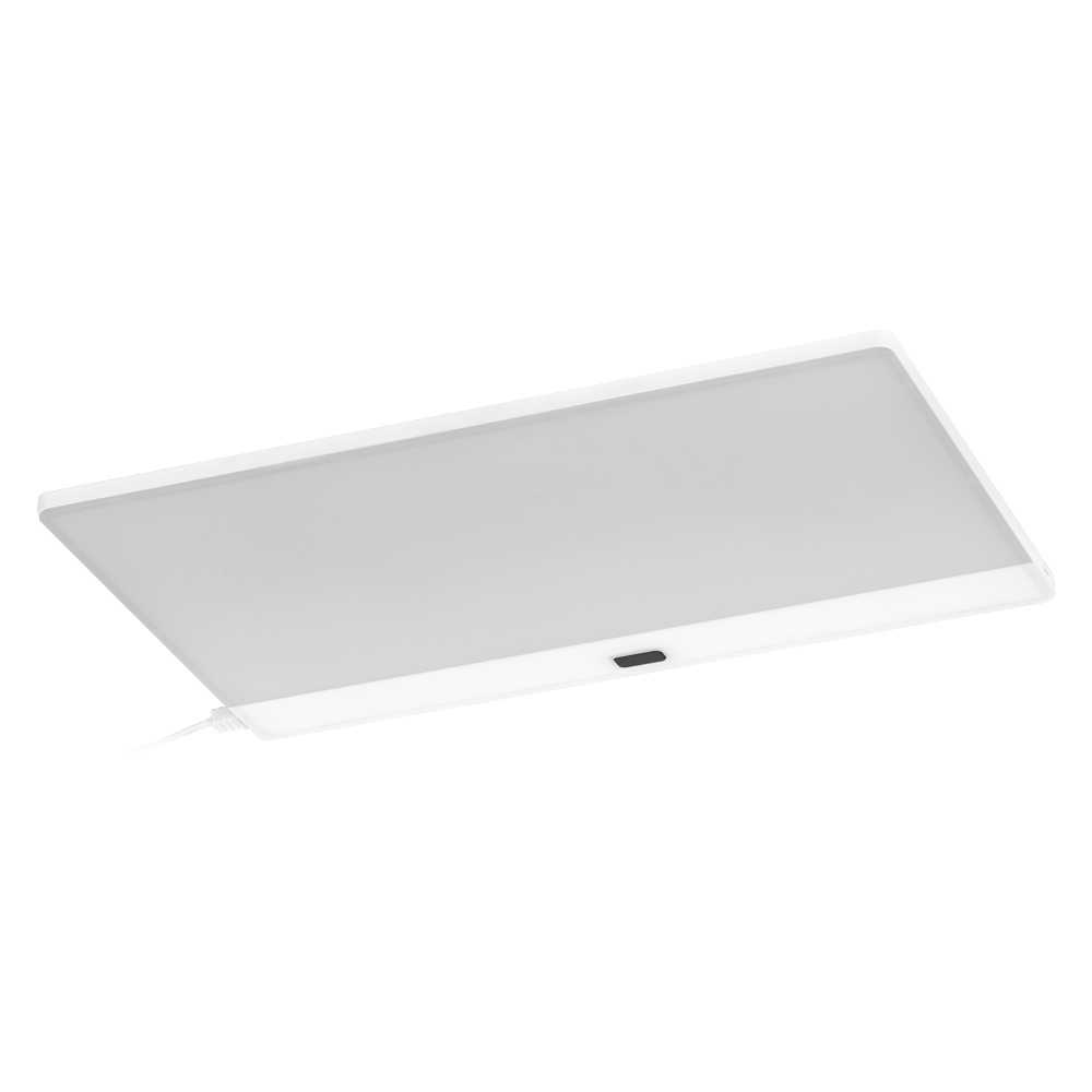 Lubinis šviestuvas 7,5W LED paviršinis šviestuvas UNDERCABINET, baltas, 3000/4000/6500K, dimeriuojamas