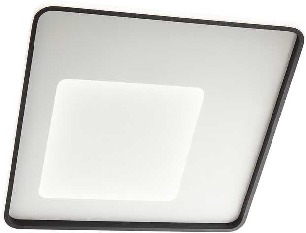 Lubinis šviestuvas 75W LED paviršinis šviestuvas SINTESI, juodos/baltos sp., 3000/6000K, dimeriuojamas