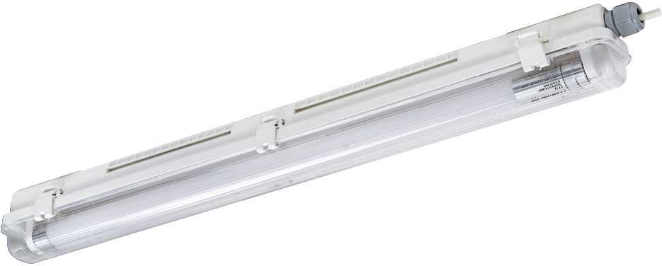7W LED linijinis šviestuvas SUBMARINE T8, G13, baltas, 675mm, 4000K, IP65