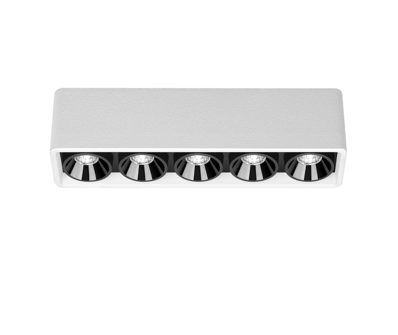 Lubinis šviestuvas 7W LED paviršinis šviestuvas Juodas FOSTER MICRO, baltas, 3000K