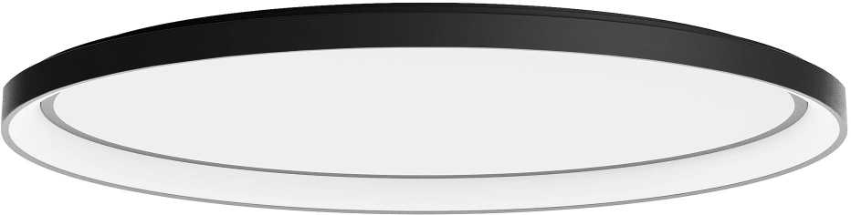 Lubinis šviestuvas 80W LED paviršinis šviestuvas NOBU, juodas, 3000/4000K, dimeriuojamas, 01-3811