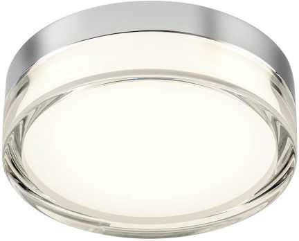 8W LED paviršinis šviestuvas FRISBI, chromo sp., 4000K, IP44, 01-3726