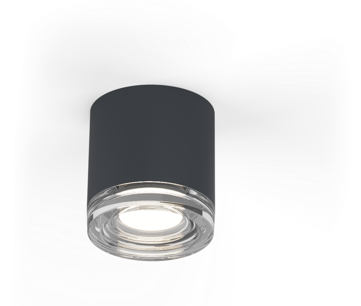 Lubinis šviestuvas ARTIC, GU10, antracito sp., IP65, P2091080GR