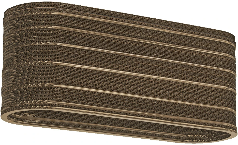 Lubinis šviestuvas CARDBOARD, 3xE27, rudas