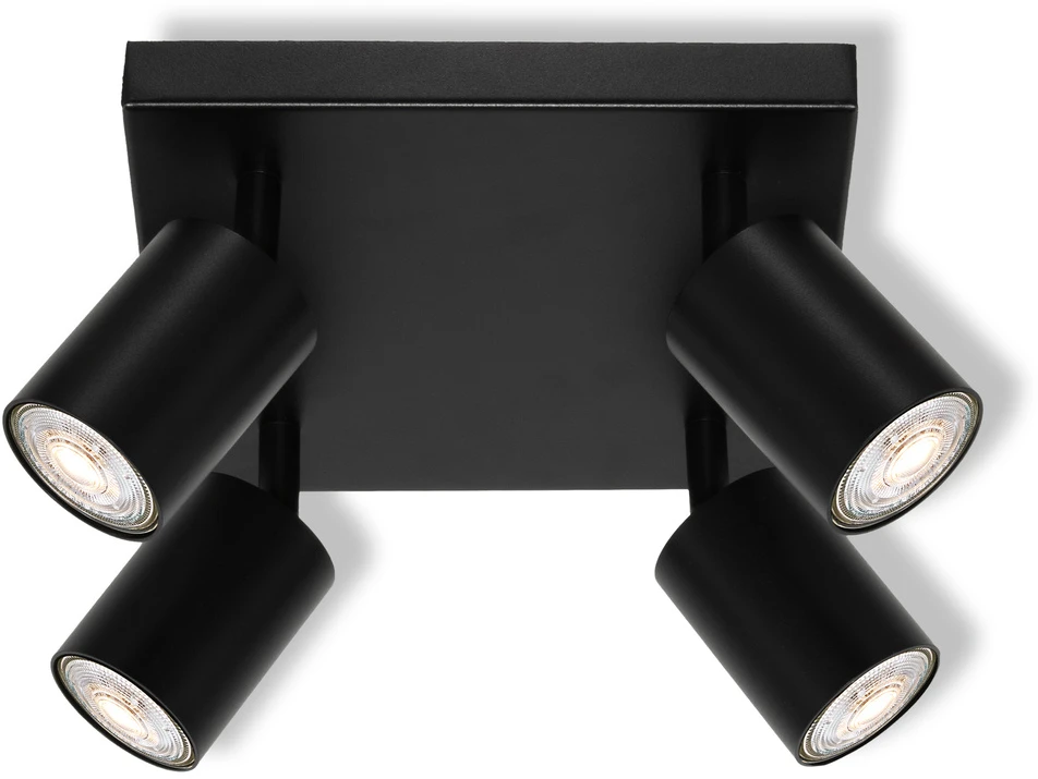 Lubinis šviestuvas Osram directional spotlight. 4xGU10. juodas.