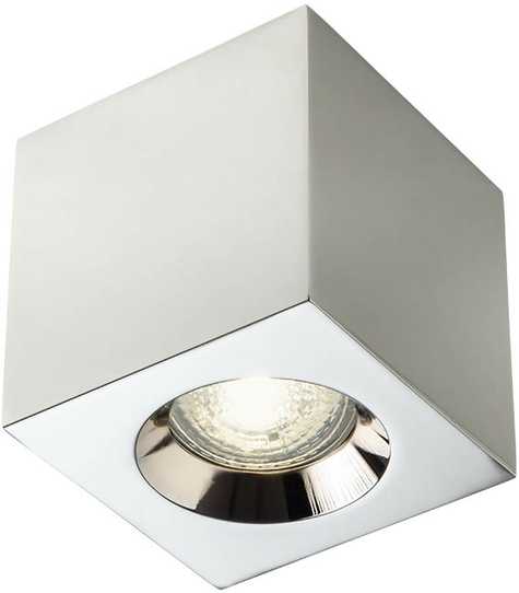 Lubinis šviestuvas Paviršinis šviestuvas PRATO, GU10, chromo sp., IP44, 01-3355
