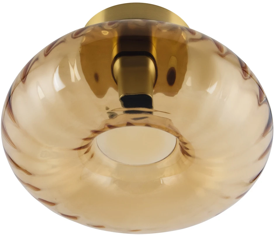 Lubinis šviestuvas Paviršinis šviestuvas GOLD GLASS, E27, aukso sp.