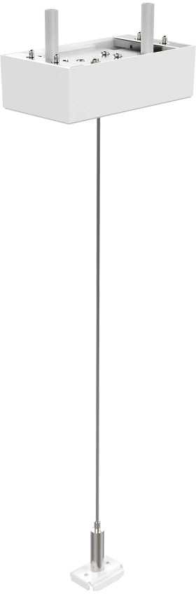 Magnetinės sistemos bėgelio EGO pakabinimo elementai, baltos sp., 282749