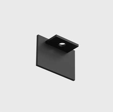 Magnetinės sistemos bėgelio MINI_LINE 42 užbaigimas, juodas, 2vnt.