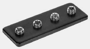 Magnetinės sistemos IN_LINE bėgelio mechaninis sujungimas