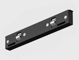 Magnetinės sistemos PICO_LINE bėgelio elektrinis sujungimas, juodas